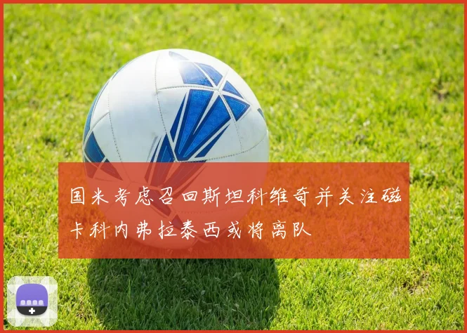 国米考虑召回斯坦科维奇并关注磁卡科内弗拉泰西或将离队