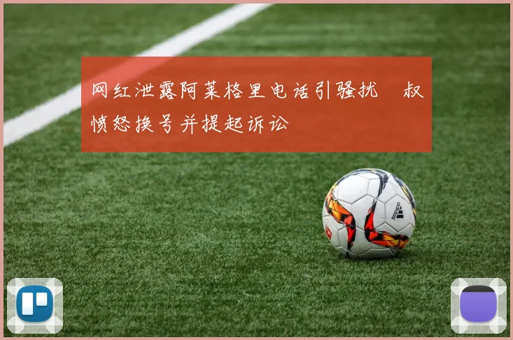 网红泄露阿莱格里电话引骚扰囧叔愤怒换号并提起诉讼